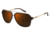 Carrera 97/S Sunglasses CA97S-099B-LC-5716 - Brown Gold Frame, Violet Lenses, Distance Between Lenses 16mm