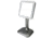 Carson Square Lighted Mirror W/Stand, Silver, MI-30