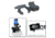 Cassini 800mm x 72mm Electronic Focus Erect Image Prism Telescope w/ Smartphone Adapter, White, SS-872EFS