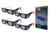 Celestron EclipSmart Solar Shades Observing Kit, Black, 44405