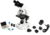 Celestron Labs CB2000CF Compound Binocular Microscope,10x,20x Eyepieces,4x,10x,40x,100x Achromatic Objective Lenses 44131