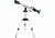 Celestron PowerSeeker2 70 Refractor Telescope w/ Tri-Ocular Eyepiece Holder - 21029