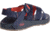 Chaco Banded Z Cloud - Mens, Navy Red, Medium, 07.0, JCH106815-07.0
