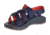 Chaco Banded Z Cloud Sandal - Mens, Navy Red, Medium, 08.0, JCH106815-08.0