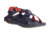 Chaco Banded Z Cloud Sandal - Mens, Navy Red, Medium, 12.0, JCH106815-12.0