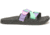 Chaco Chillos Slide - Womens, PurpleGreen, 10, JCH109582-M-10