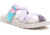 Chaco Lowdown Slide - Womens, PurpleRoseAqua, 5, JCH109368-M-5