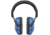 Champion Traps and Targets Vanquish Pro Hearing Protection Ear Muffs - Electronic, Blue, 40981