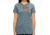 Christensen Arms Flag Silhouette SS Tee - Womens, Denim, M, 730-CA099-40-01-401-03