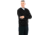 Cobmex V-neck Military With Velcro Epaulets, Poly-cotton Shoulder And Elbow Patches, Black - 2025BKXS