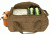 Mercury Tactical 2-in-1 Duffle Bag, Coyote, 20 1/4inx12 1/4inx11in, MRCCA2005-CY