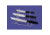 Cold Steel - 3 Level Fixed Blade Stand Clear, CS-D17H