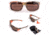 Cold Steel Battle Shades Mark I Sunglasses, Camo Frame, Brown Lens, CS-EW12