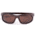 Cold Steel Battle Shades Mark I Sunglasses,Dark Matte Brown,Brown Lens EW13M