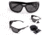 Cold Steel Battle Shades Mark III Sunglasses, Black Matte Frame, Gray Polarized Lens, CS-EW31MP