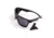 Cold Steel Battle Shades Mark III Sunglasses,Gloss Black Frame,Gray Lens EW31