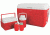 Coleman 54 Quart Cooler Combo W/ 5 Quart Cooler, .3 Gal Cooler, Red 5295A743G