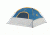 Coleman Flatiron 3-Person Instant Dome Tent W/ Integrated Rainfly, Blue / Gray, 7 x 7 ft 2000024692