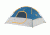Coleman Flatiron 4-Person Instant Dome Tent W/ Integrated Rainfly, Blue / Gray, 8 x 7 ft 2000024693