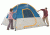 Coleman Flatiron 6-Person Instant Dome Tent W/ Integrated Rainfly, Blue / Gray, 9 x 10 ft 2000024694