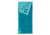 Coleman Kid's 50 Rect Sleeping Bag, Glow In The Dark Design, Interior Tuck Pocket, Teal, 60 x 26 in 2000035901