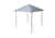 Coleman Oasis Lite Onepeak 10x10ft Canopy, Fog, CM101031001-11