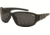 Coleman TR90 Fashion 6504 Polarized Sunglasses - Black  Frame, Smoke Lenses CC2 6504-C1