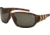Coleman TR90 Fashion 6504 Polarized Sunglasses - Matte Brown Tortoise Shell Frame, Green Lenses CC2 6504-C2