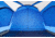 Columbia 10 Person Mammoth Creek Cabin Tent, Blue/Dark Blue/Graphite/Gray/Orange, 30640