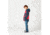 Columbia Casual Slopes Jacket - Boys, Mountain Red Heather, Coll Navy Heather, Small, 1801301613-S