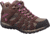 Columbia Redmond Mid Waterproof Hiking Boot - Women's-Mud/Intense Violet-Medium-6.5