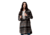 Columbia Wildest Venture Long Fleece Coat - Womens, Black Vagabond Plaid, Extra Small, 2136171-010-XS