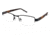 Columbia WILLIAMS MOUNT Eyeglass Frames - Frame BLACK/BROWN, Size 52/18mm CBWILLIAMSMT01