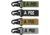 Condor Outdoor Blood Type Key Chain 4 Pcs/Pack, Apos, Olive Drab, 239A+001-1