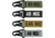 Condor Outdoor Blood Type Key Chain 4 Pcs/Pack, ABneg, Foliage, 239AB-007