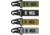 Condor Outdoor Blood Type Key Chain 4 Pcs/Pack, Bneg, Black, 239B-002
