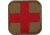 Condor Outdoor Blood Type O- Patch, Single, Coyote Brown/Red, 231-498