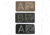 Condor Outdoor Blood Type Patch 6 Pcs/Pack, Opos, Coyote Brown, 229O+498