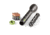Core Equipment 1250 Lumen Multi-Color LED Flashlight, Gray, 11.3 x 1.5 x 2.6 in, 40012
