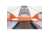Core Equipment 9 Person Modified Dome Tent, Orange/Gray, 16 x 9 ft, 40004