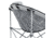 Core Equipment Oversized Mesh Round Chair, Gray, 37 x 34 x 35 in, 40074