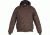 Craftsman Hooded Duck Bomber Jacket Dark Brown, Medium 26339-M