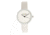 Crayo Blade Leatherette Strap Watch, White, One Size, CRACR5401