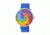 Crayo Swirl Strap Watch, Multicolor/Blue CRACR4202