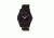 Crayo Womens Dazzle Leather-Band Watch w/Date, Black, CRACR4101