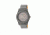 Crayo Womens Dazzle Leather-Band Watch w/Date, Grey, CRACR4105