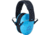 CrossFire Passive Protective Ear Muffs, 23 dB, 1 Pair, Blue Sprinkles, GWPFKDMSPRNKBL