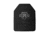 Custom Armor Group 4s16 Level IV Stand Alone Multi Curve Armor Plate, 10.125in x 13.25, 4s16-SAPI-L