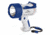 Cyclops 300 Lumen Water Proof Rechargeable Marine Spotlight White Body/Blue accent, Clam Pack CYC-300WP-MAR