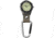 Dakota Watches Aluminum Backpacker Clip Watch, Cream/Khaki 4014371